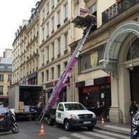 Déménagement avec monte meubles